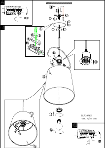 Mode d’emploi Eglo 39865 Lampe