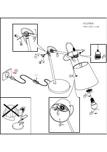 Manuale Eglo 39866 Lampada