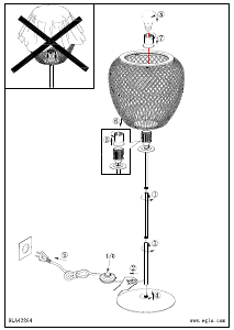 Mode d’emploi Eglo 43264 Lampe