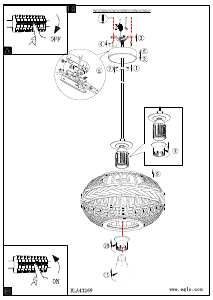 Manuale Eglo 43271 Lampada