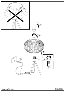 Manuale Eglo 43274 Lampada