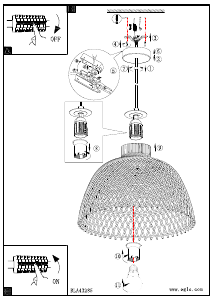 Manuale Eglo 43288 Lampada