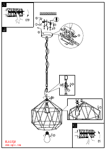 Manual Eglo 43328 Lampă