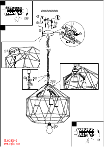 Manual Eglo 43329 Lampă