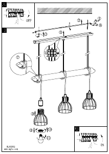 Instrukcja Eglo 43352 Lampa
