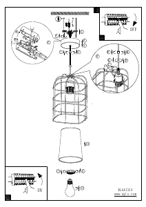 Mode d’emploi Eglo 43354 Lampe