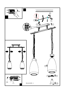 Mode d’emploi Eglo 43395 Lampe