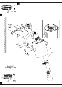 Kasutusjuhend Eglo 43427 Lamp