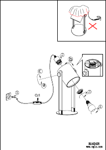 Manual Eglo 43428 Lamp