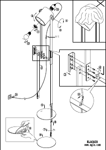 Manuale Eglo 43429 Lampada