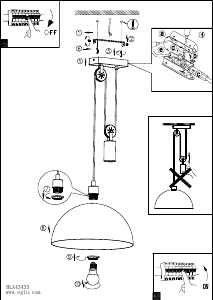 Mode d’emploi Eglo 43435 Lampe