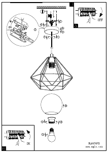 Manuale Eglo 43482 Lampada