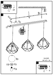 Manual Eglo 43483 Lamp