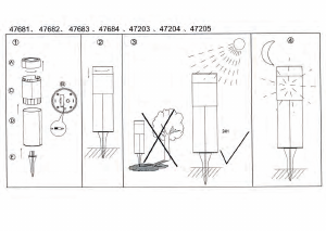 Manuale Eglo 47203 Lampada