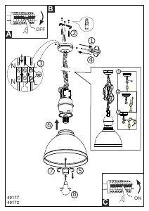 Manual Eglo 49172 Lamp