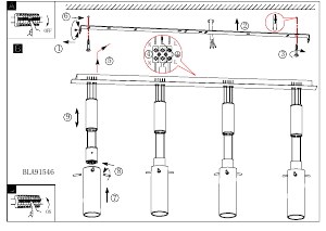 Mode d’emploi Eglo 91546 Lampe