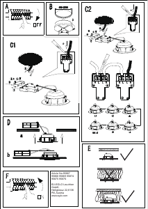 Manuale Eglo 95868 Lampada