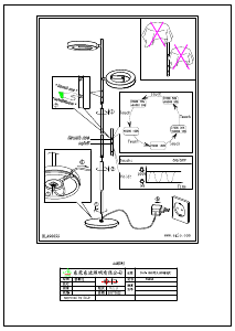 Manual Eglo 96659 Lampă