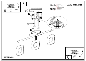 Handleiding Eglo 97003 Lamp