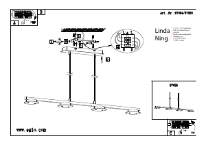 Mode d’emploi Eglo 97085 Lampe