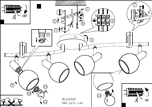 Manual Eglo 97712 Lampă