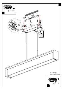 Manual Eglo 98445 Lampă