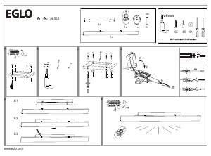 Mode d’emploi Eglo 98565 Lampe