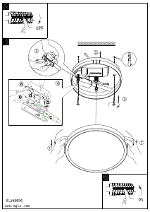 Handleiding Eglo 98656 Lamp