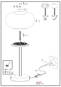 Mode d’emploi Eglo 98658 Lampe