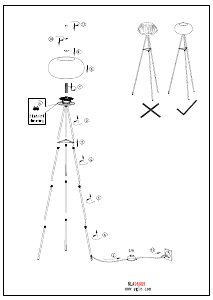 Manual Eglo 98659 Lampă