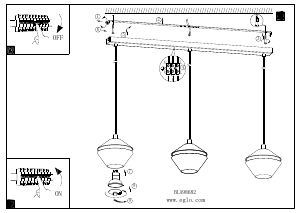 Manual Eglo 98682 Lampă