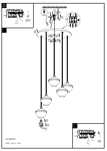 Rokasgrāmata Eglo 98683 Lampa