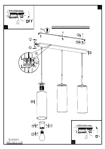 Manuale Eglo 98695 Lampada