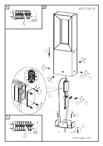 Mode d’emploi Eglo 98727 Lampe