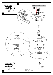 Manual Eglo 98735 Lampă