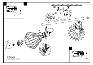 Manual Eglo 98763 Lampă