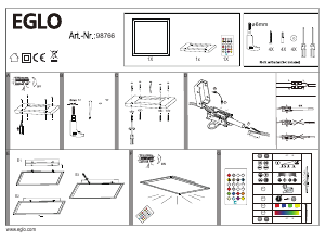 Manuale Eglo 98766 Lampada