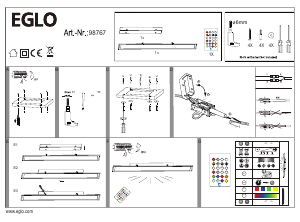 Handleiding Eglo 98767 Lamp