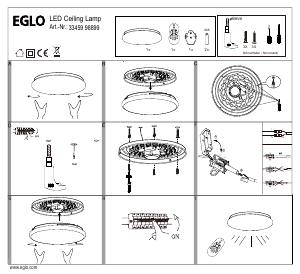 Manual de uso Eglo 98899 Lámpara