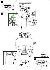 Manuale Eglo 99023 Lampada