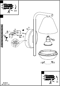 Handleiding Eglo 99034 Lamp