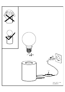 Manual de uso Eglo 99079 Lámpara