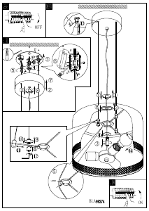 Manuale Eglo 99274 Lampada