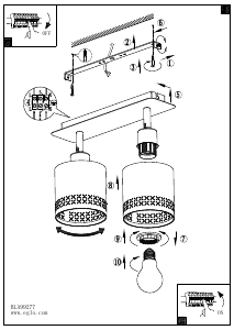 Manual Eglo 99277 Lampă