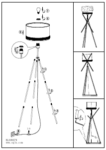 Manuale Eglo 99279 Lampada