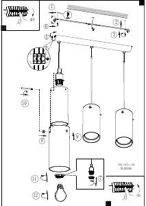 Mode d’emploi Eglo 99286 Lampe