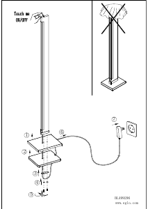 Kasutusjuhend Eglo 99296 Lamp