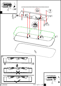 Manuale Eglo 99298 Lampada