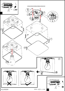 Manuale Eglo 99299 Lampada