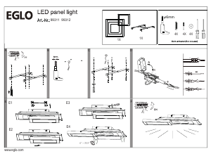 Mode d’emploi Eglo 99311 Lampe